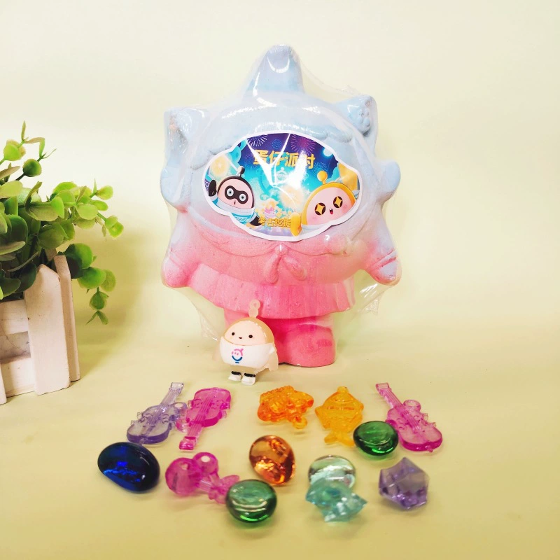 Archeological toy, mermaid, with gem