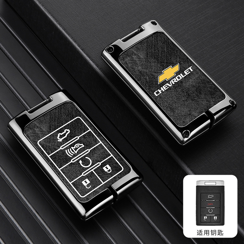 모델 D 5키 데님 패턴 [건쉘 블랙 가죽] 싱글 쉘