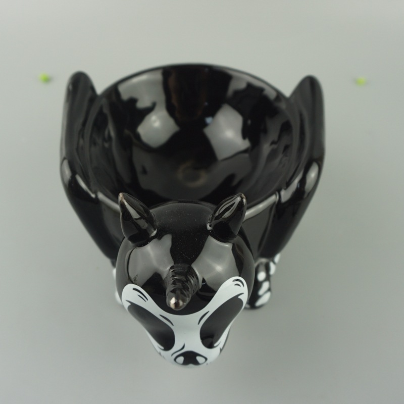 Halloween gran Cenicero cerámica hogar sala de estar KTV bar personalidad creativa de moda Festival fantasma Cenicero