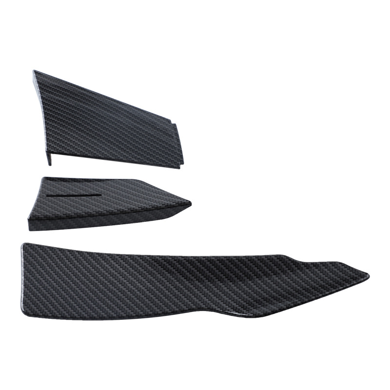 Suitable for BMW F80M3F82M4 anti-collision strip front bumper anti-scratch strip carbon fiber front bar combination air knife modification