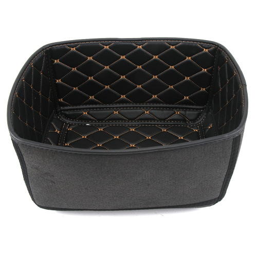 Motorcycle aluminum alloy tail box pad 45L tail box thickened waterproof lining wear-resistant silent lining pad upper and lower set