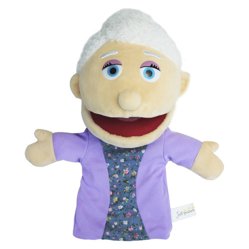 Role-playing family finger puppet toy, mouth-opening, moving plush toy, family early education, half-body character finger puppet