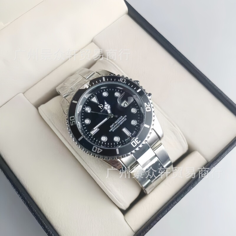 Laojia Water Ghost Men's Watch Black Water Ghost New Calendar Watch Men's Business Quartz Watch Cross-Border Hot Sale Foreign Trade Laojia Water Ghost Men's Watch Black Water Ghost New Calendar Watch Men's Business Quartz Watch Cross-Border Hot Sale Foreign Trade