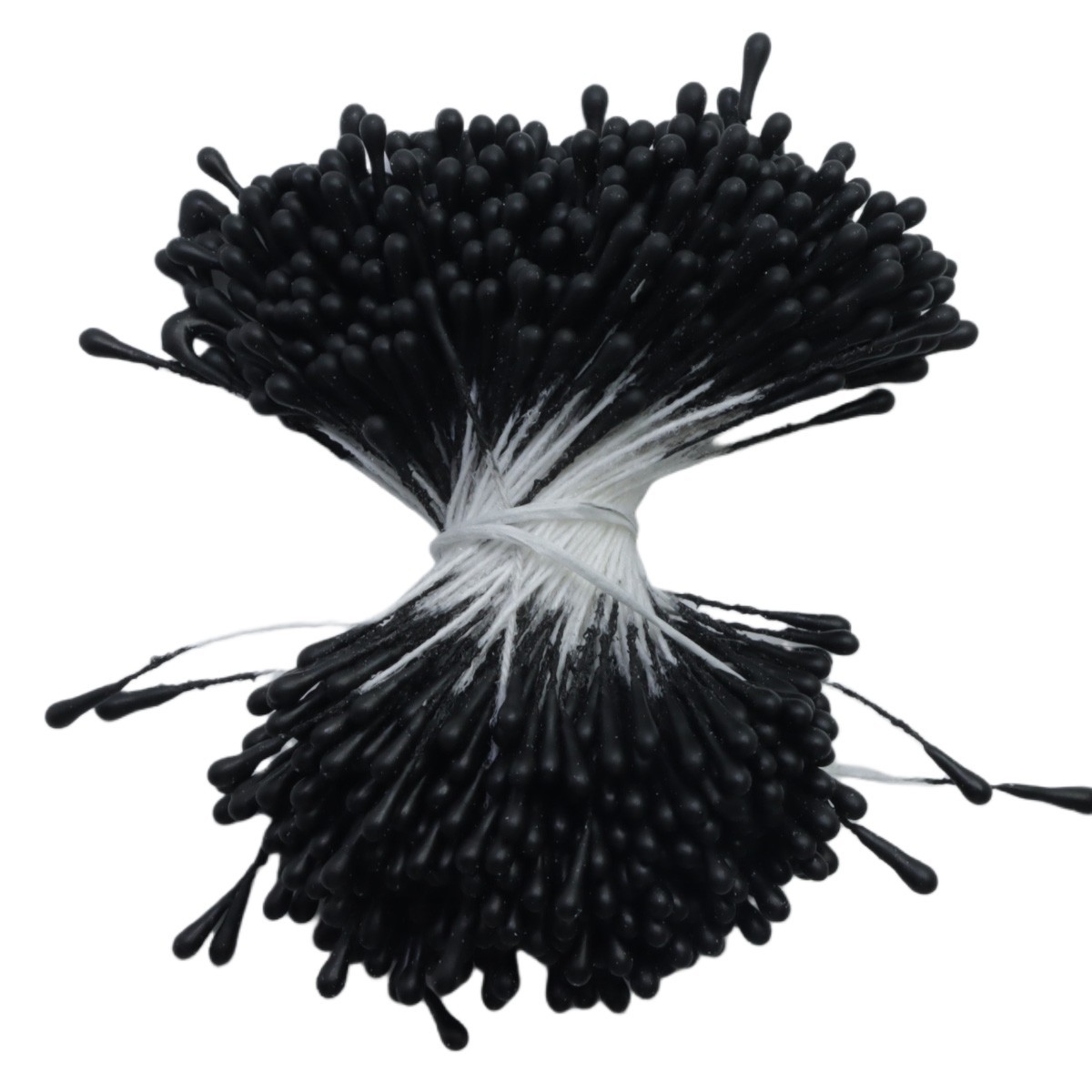 2 mm, 390 piezas, núcleo de flor mate, flor artificial, estambre de yeso ecológico, material para rosas y lirios, cabezal a juego