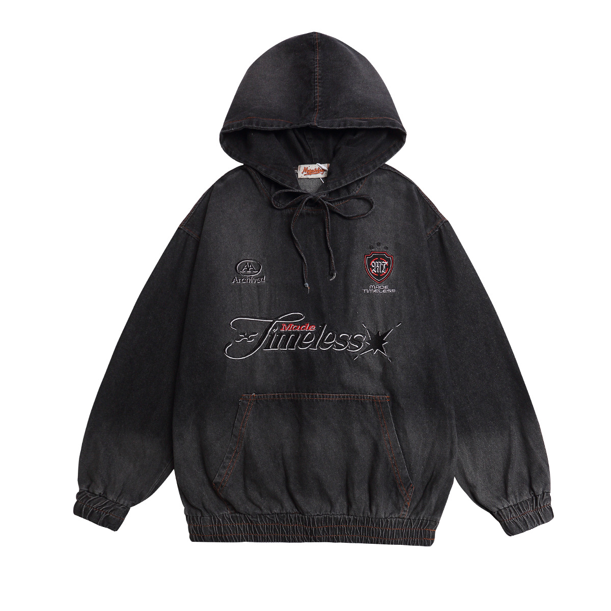 Distressed black M1253