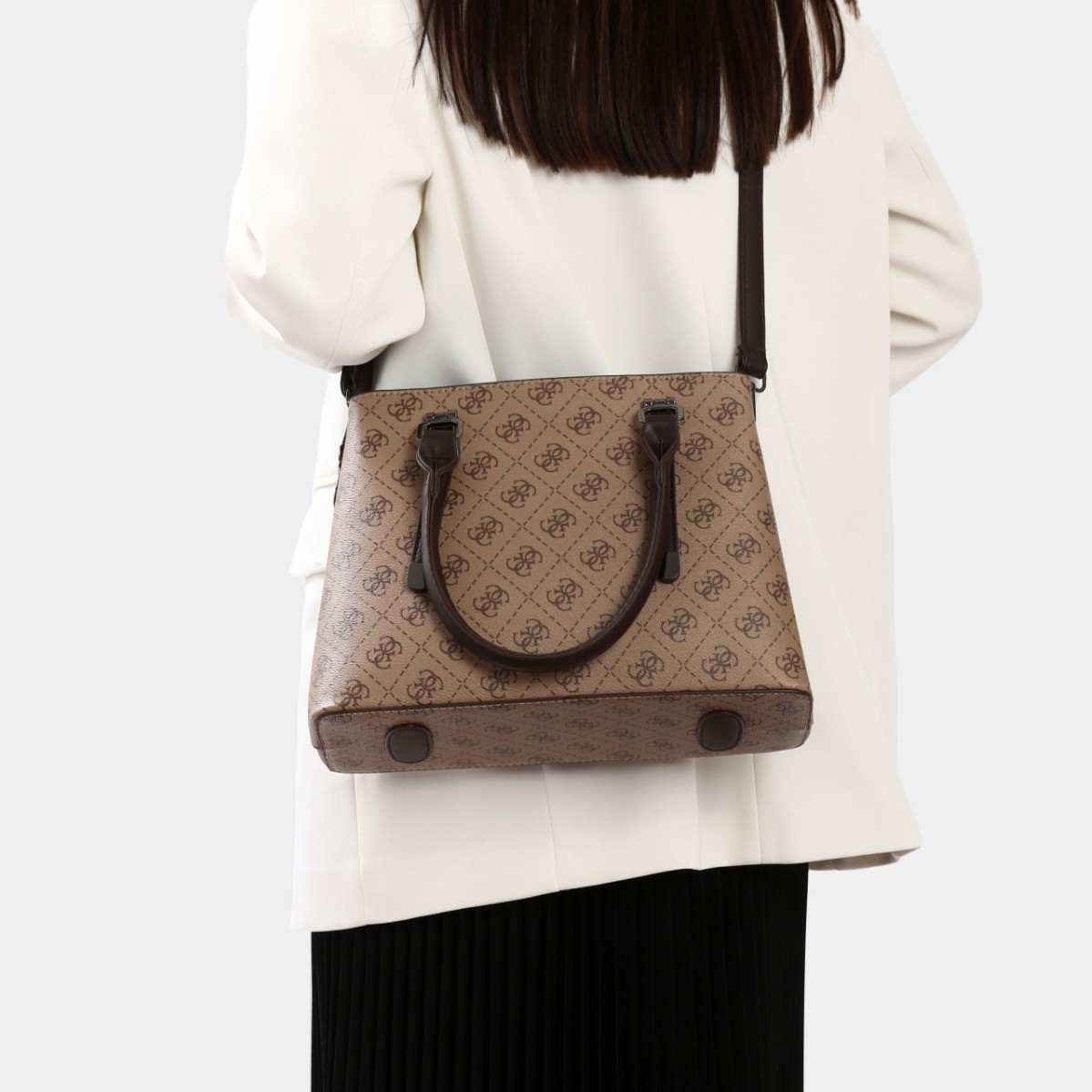 Bolso de mujer nuevo producto 2024 tendencia de moda europea y americana retro bolso de mujer comercio exterior gran capacidad bolso de hombro