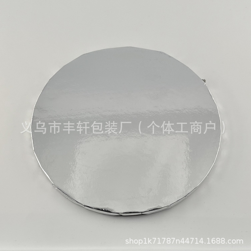 Placa de transferencia de pastel corrugado de 6 mm placa de transferencia de pastel de oro de pastel