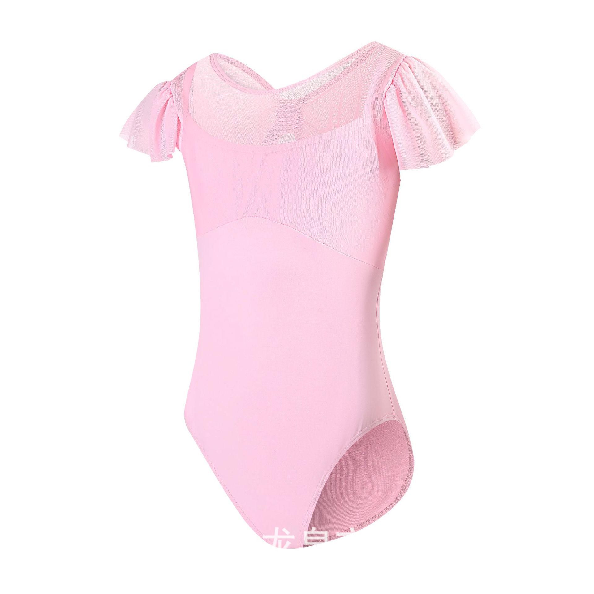 Tender pink-butterfly sleeve