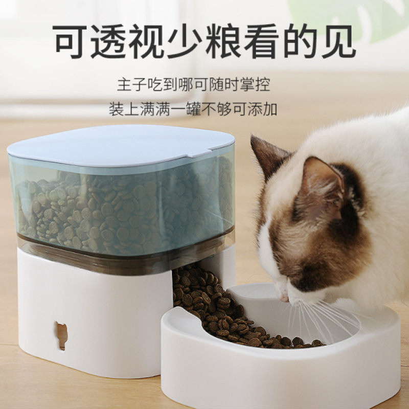 2022新款户内宠物智能喂食喂水宠物喂食碗自动饮水机