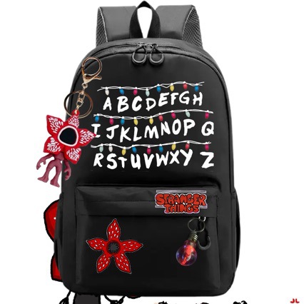 American TV series Stranger Things Stranger Things Backpack Backpack…