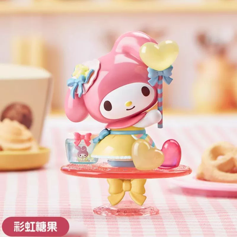 Настольная фигурка Sanrio My Melody «Afternoon Tea», мини‑фигурка ≈11 см, слепые коробки и наборы