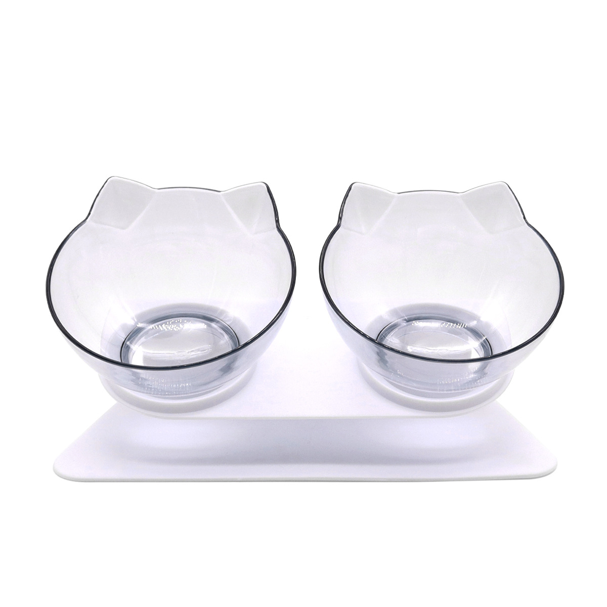 Tazón para gatos, agua y alimentos para mascotas, doble tazón de comida para gatos, platos para gatos, tazón de comida para gatos, tazón de comida para gatos, tazón de agua para gatos, tazón de comida para gatos