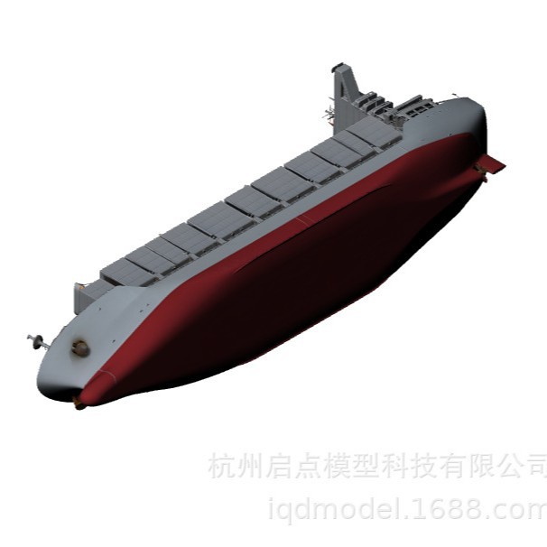 Container Crane Cargo Ship Lng Vessel Model Design and Large-Scale Prototype Production