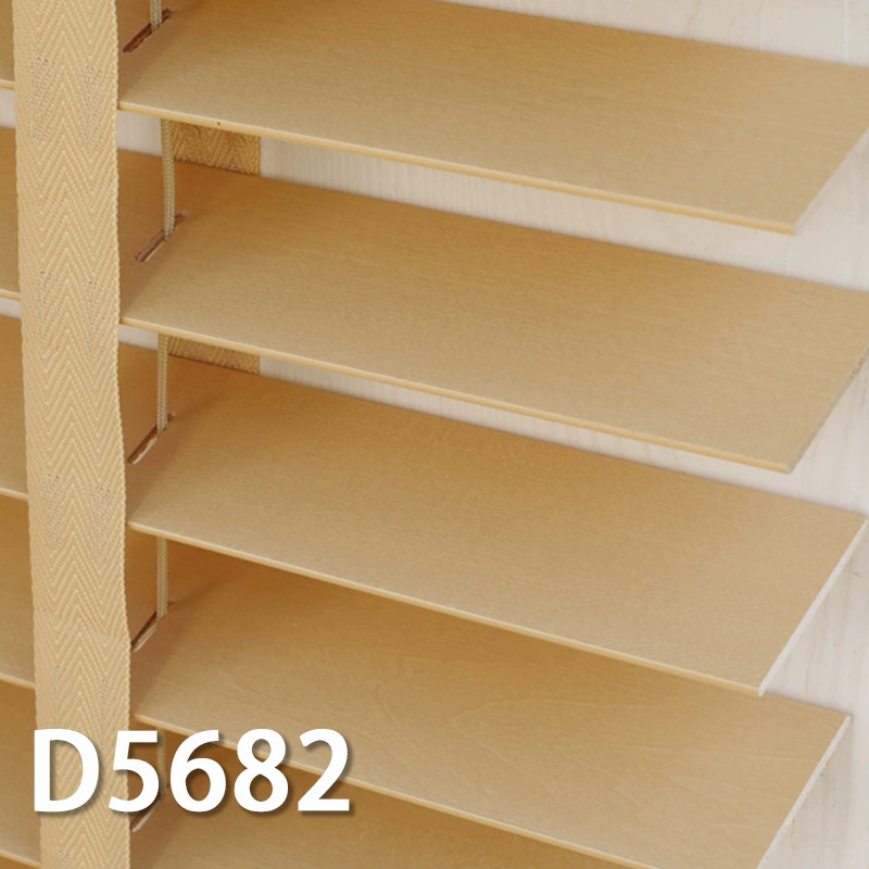 Basswood Solid Wood Blinds (Fugelin) — 5 cm Slats, Custom Width & Height