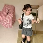 儿童印花圆领夏季短袖t