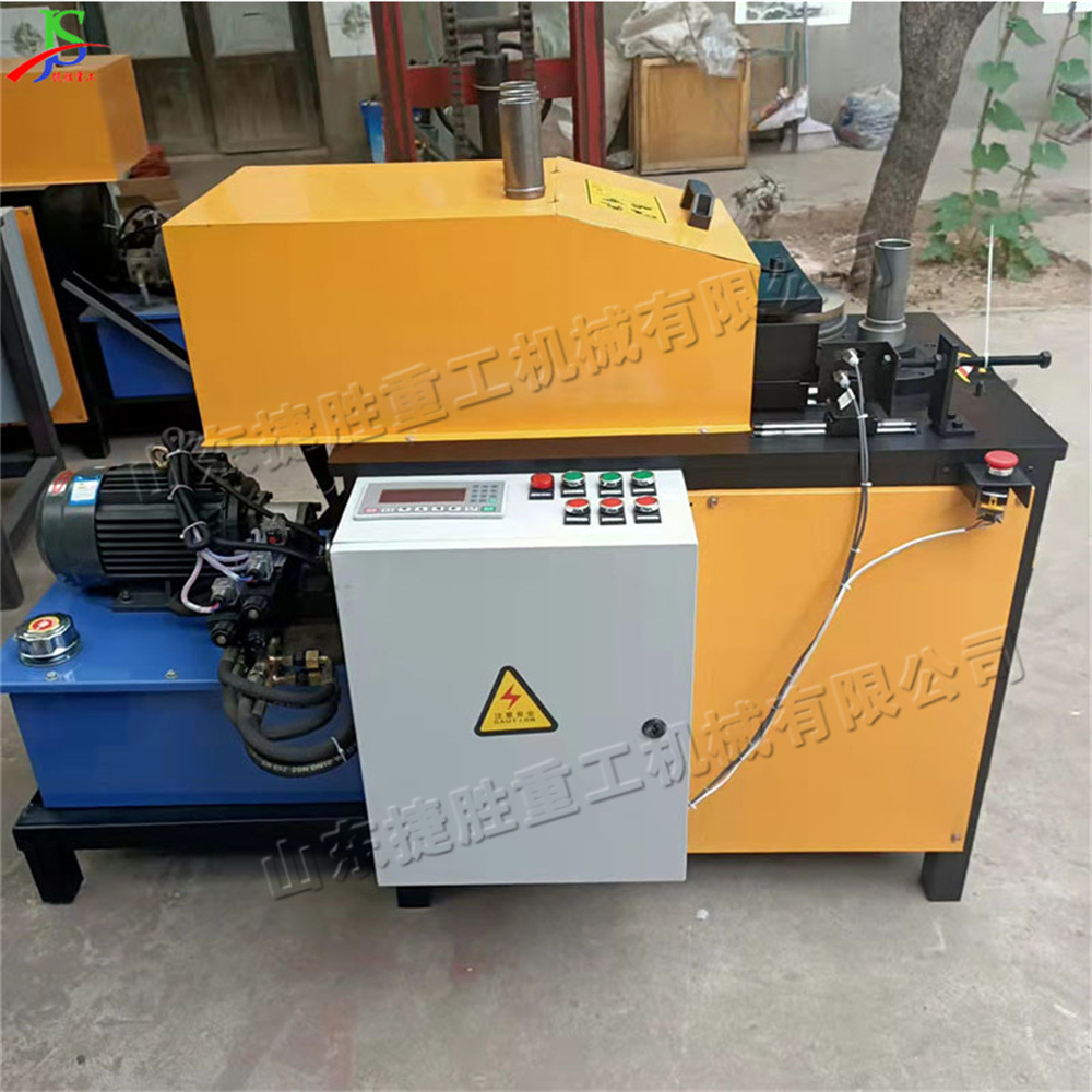 Máquina de elevación de tubería redonda hidráulica, tubería contra incendios, máquina de prensado de nervaduras, máquina de elevación de nervaduras para tubería de curva pequeña