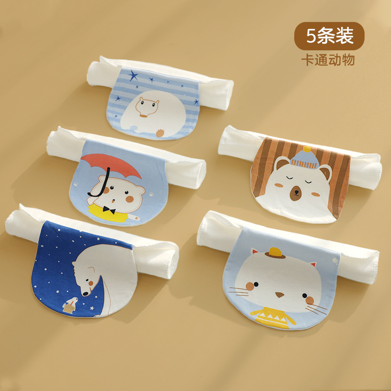6th floor [5 pieces] Cartoon animals_S (0 ~ 2 years old)