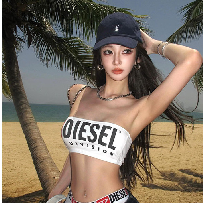 Fitted sexy tube top