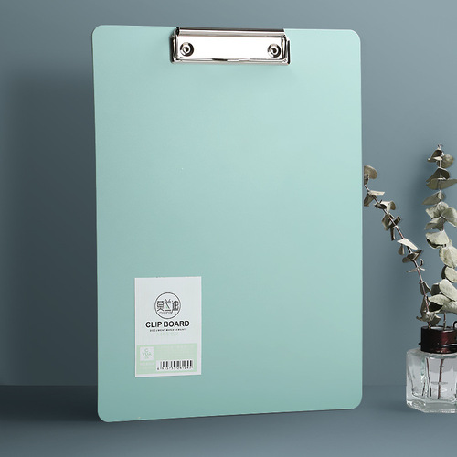 a4 file plywood clip writing pad thickened file folder single clip vertical clip stationery manufacturer direct sale