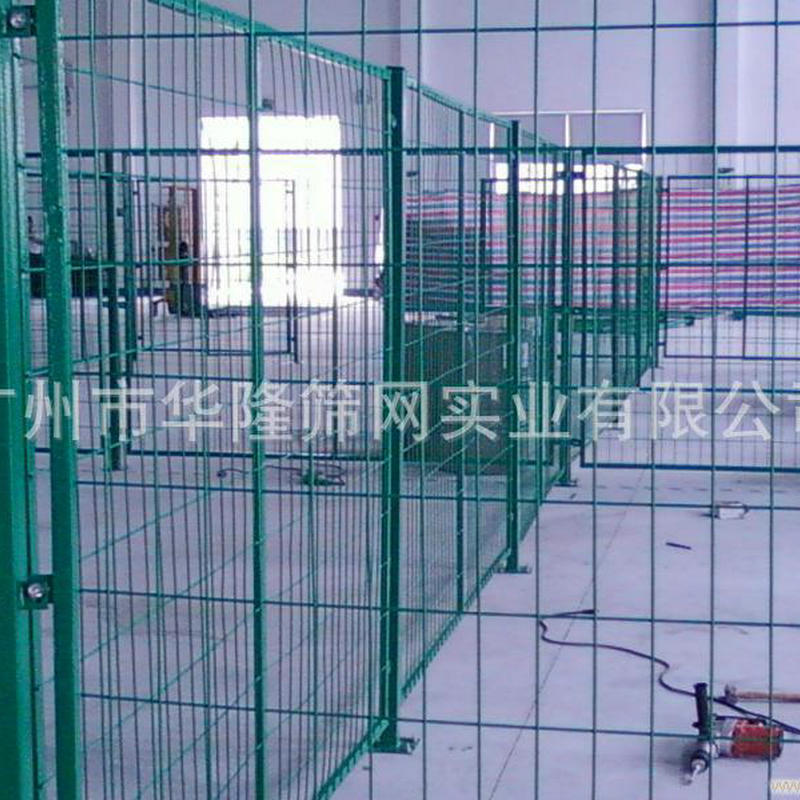 广东筛网 铁丝围栏网 车间隔离网 围栏网车间防护车间网加粗