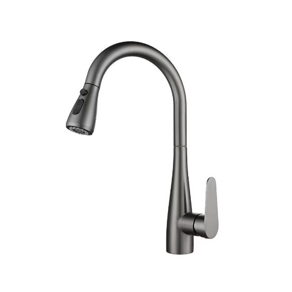 High Bend Kitchen Faucet Universal Telescopic Pull-out Cold and Hot Splash-proof Vegetable Basin Sink Laundry Tank Laundry Cabinet High Bend Kitchen Faucet Universal Telescopic Pull-out Cold and Hot Splash-proof Vegetable Basin Sink Laundry Tank Laundry Cabinet