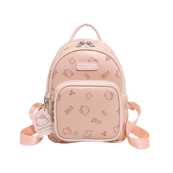 Hello Kitty Small Backpack New Niche College Student Commuter Bag Versatile High-End Backpack Japanese Style Pure Desire