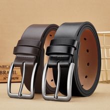 皮带跨境爆款批发代发腰带针扣百搭时尚商务男裤带来样可定皮带