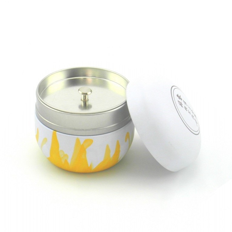 热销创意双盖茶叶铁罐包装 高档圆形马口铁罐生产厂家