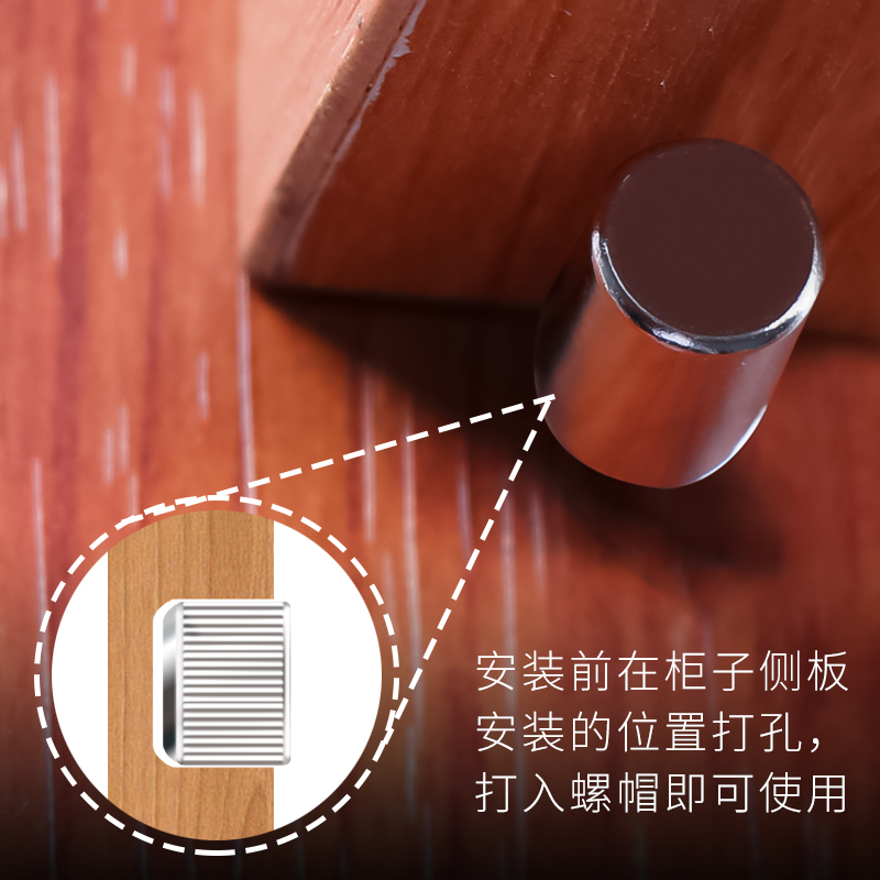 衣柜橱柜隔板钉调节活动层板拖粒光身层板托光芯板托板拖托板螺丝