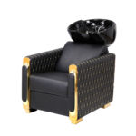 跨境时尚美发店发廊理发店按摩头疗半躺式洗头多功能美发冲水床