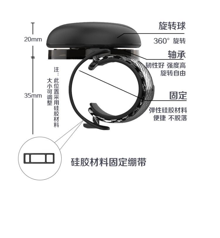 Car steering wheel power ball driving aid tool, multifunctional high-end bearing single-hand steering device for truck driving