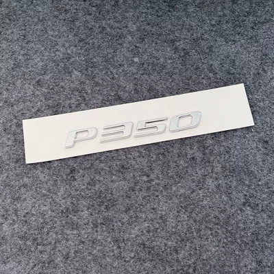 emblem side emblem car emblem — Car logo - standard-p350-bright-silver