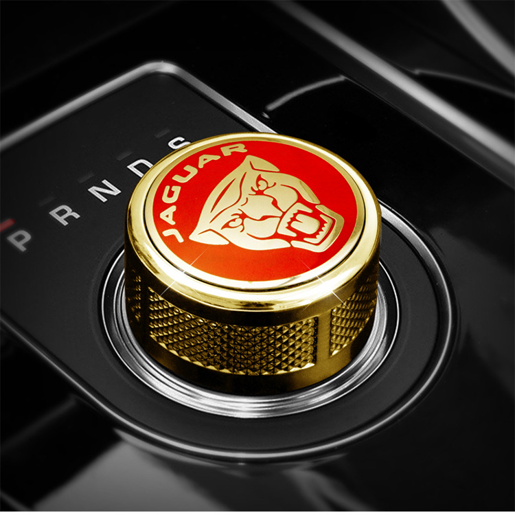 Suitable for Jaguar XF XE XJL XJ F-PACE XFL interior modification central control gear knob cover