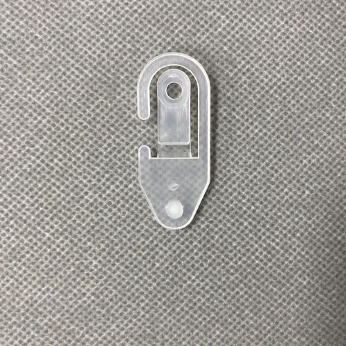 Plastic bag packaging hooks Panda clips Transparent paper box buckle hooks Plastic handles PP paper card hooks