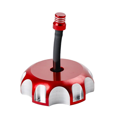 Large Off-Road Fuel Tank Cap Yzf250 Zhenglin 250Crf250 Off-Road Motorcycle Accessories Modified Cnc Fuel Tank Cap (Tank cap) - red-fuel-tank-cap