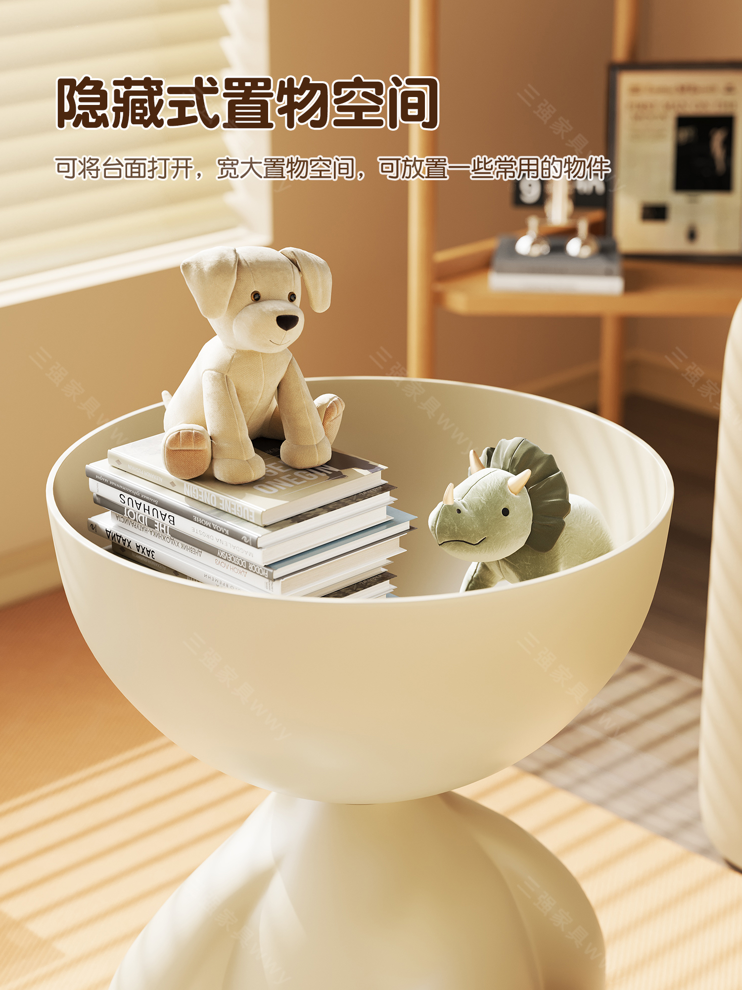 ✅ Sofa Side Table, Side Cabinet, Storage Rack, Living Room Creative Corner Table, Mini Balcony Coffee Table, Nordic Bedroom Bedside Table