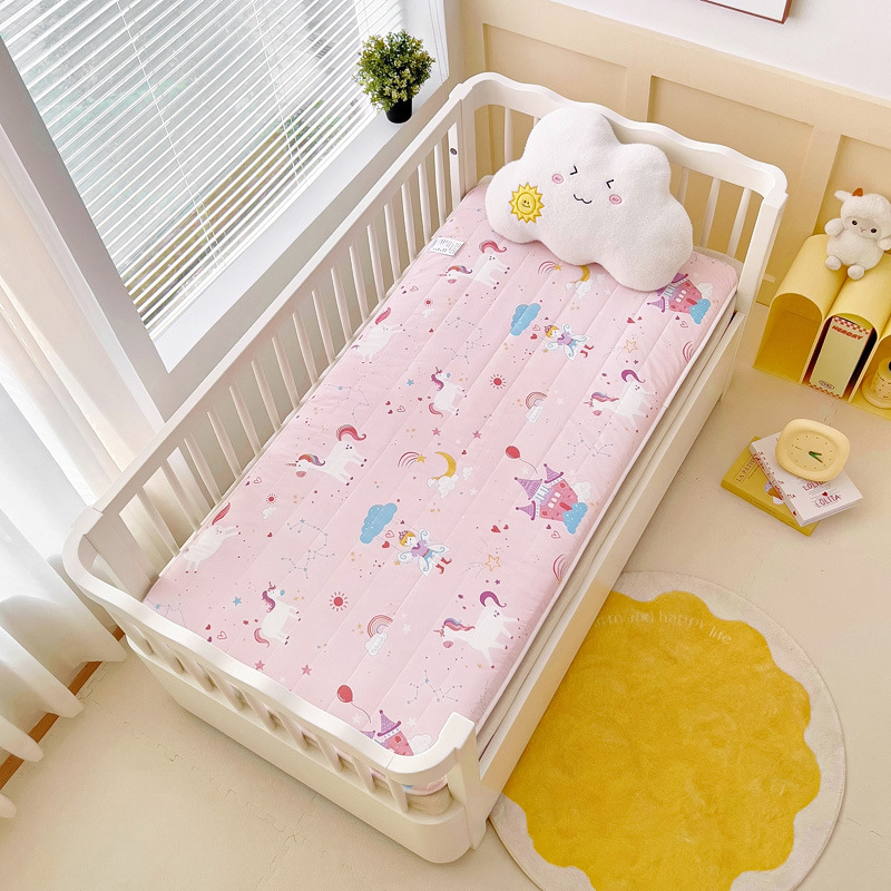 Washable Cotton Children's Kindergarten All-In-One Mattress Baby Nap Anti-Slip Mat Infant Splicing Bed Suitable for All Seasons