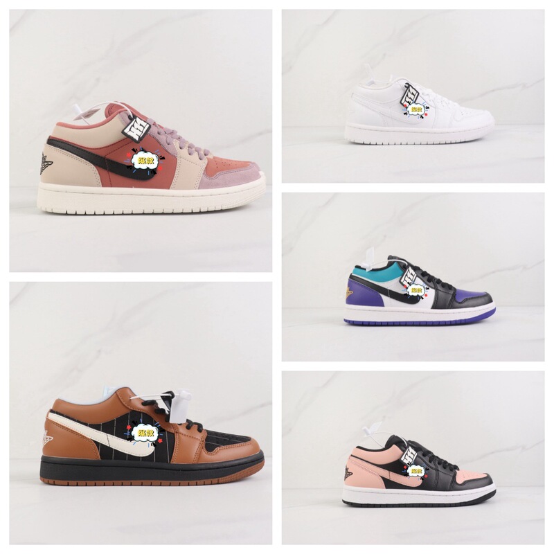 Nk Air Jordan 1 Low Jordan 1 Low-Top Sneakers, Unisex Fashion Casual Sports Running Shoes