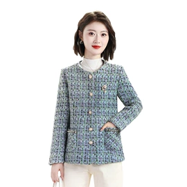 中老年外套;中老年棉服;女式毛呢外套