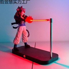 新品七龙珠磁吸小灯超四悟空周边创意龟派气功磁吸小夜灯摆件批发