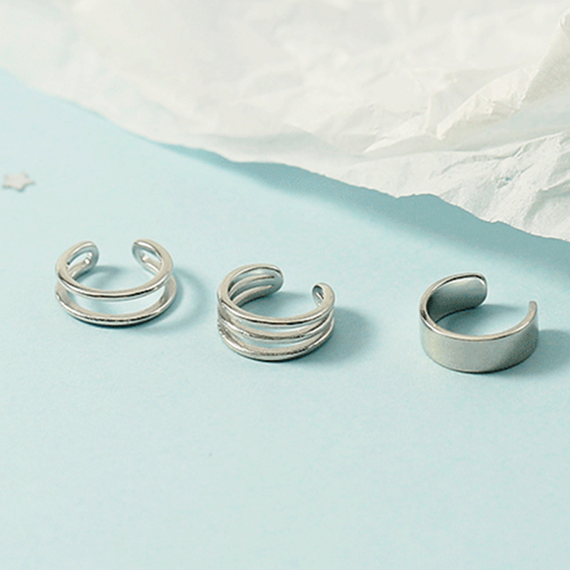 Trendy Adjustable Ear Cuffs for Men and Women Without Piercings, Simple and Stylish Versatile Ear Cuffs