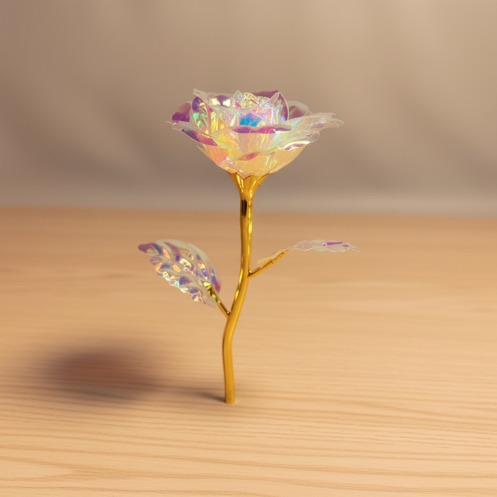 Jiao Yan flores eternas flores bonos de oro simulación del día de la madre creativo regalos del día de San Valentín regalos al por mayor transfronterizos