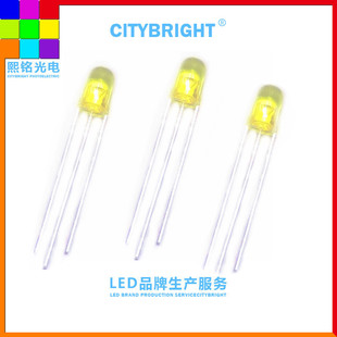 ���LED F5�S���G�pɫ ���L590-595nm/520-525nm �����l����O��