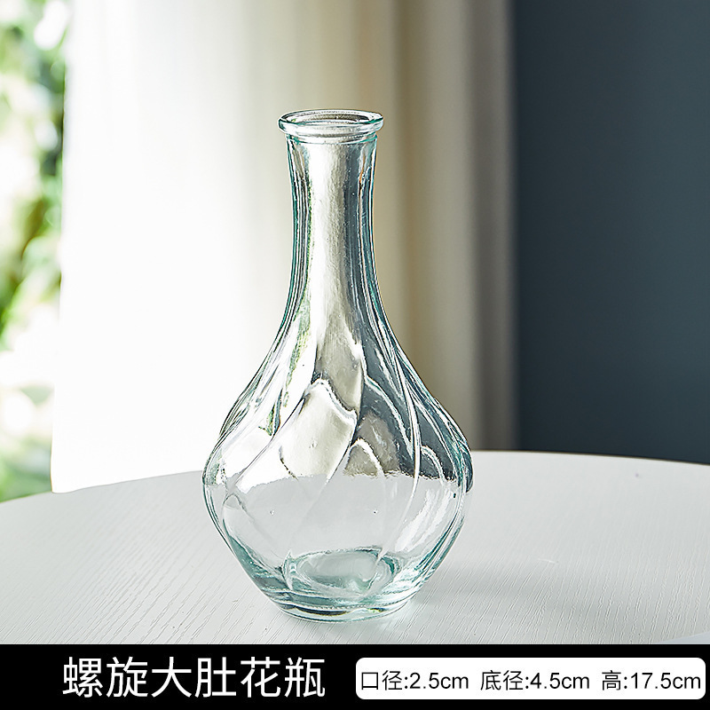 Jarrón creativo con relieve y un toque de alta gama, jarrón de vidrio estilo INS, jarrón para plantas hidropónicas, adorno de alta gama para arreglos florales.