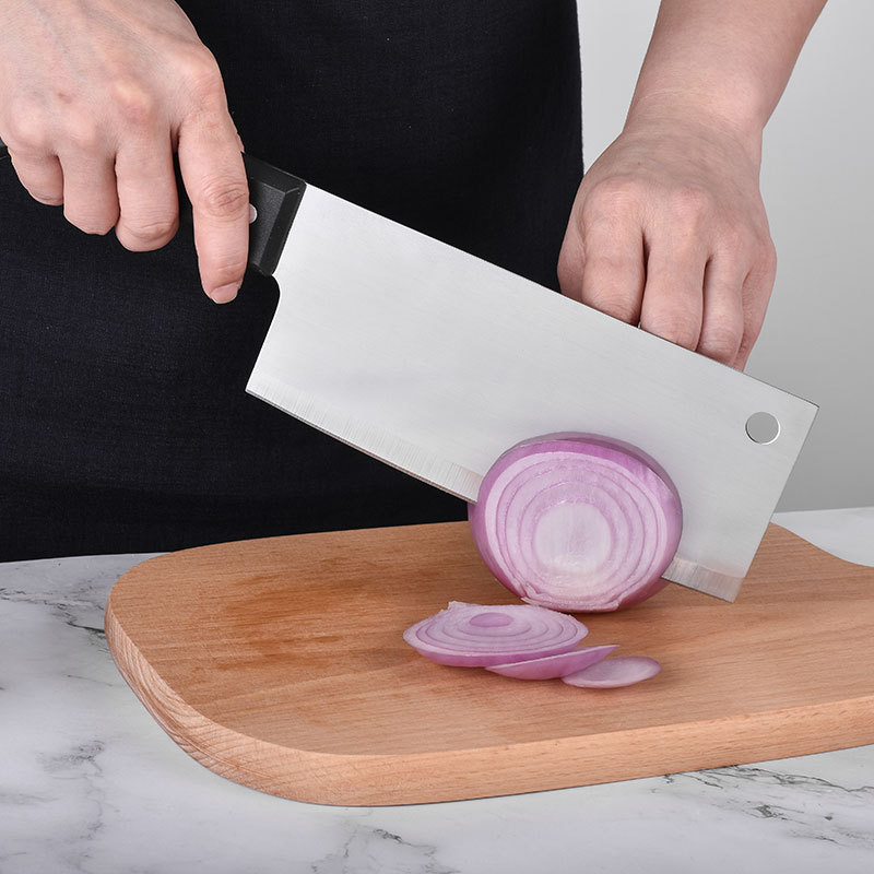 Cuchillo de acero inoxidable cuchillo de cocina cuchillo de cocina tijeras cuchillo de cocina cuchillo de cocina de ocho piezas cuchillo de cuchillo de madera