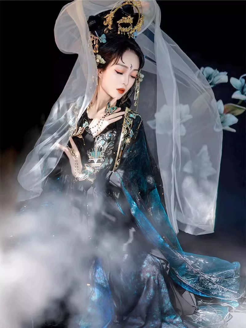 Подлинная оригинальная модель китайского стиля Hanfu для женщин 2025 года в китайском стиле