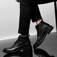 Martens, демисезонные кожаные ботинки, коровья кожа