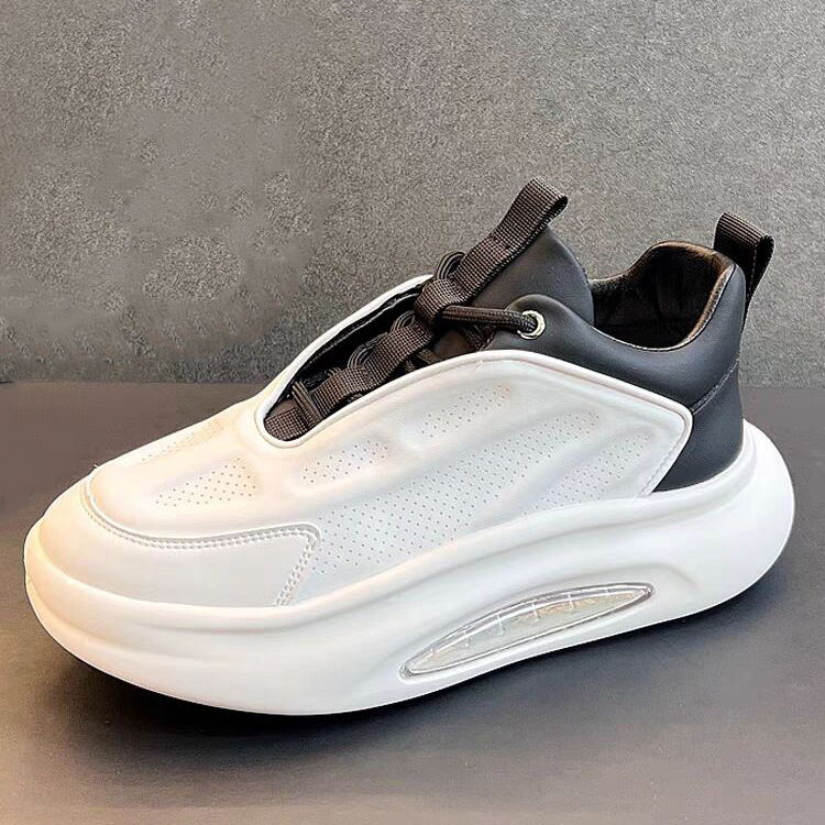 Air Kissen Weiße Schuhe Frühling Neue Männer S Beliebte Dad Plattform Turnschuhe Weiche Sohle Casual_voghion.com
