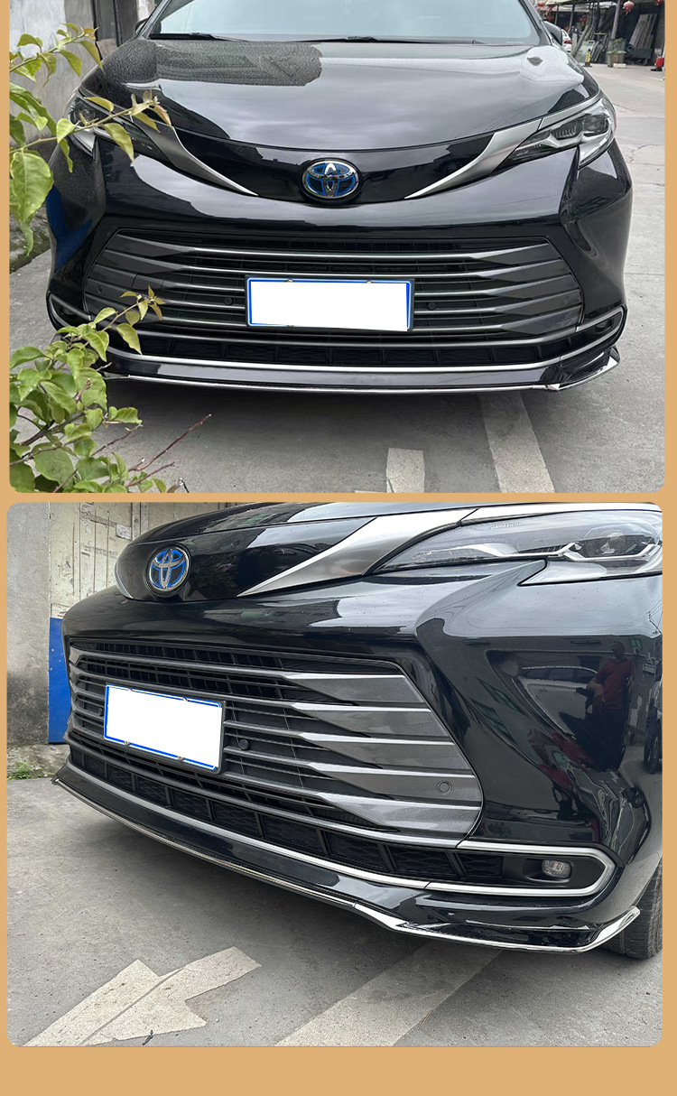 21-27 Toyota Sienna front grille anti-insect net, mosquito and catnip protection, special modification decorative accessory
