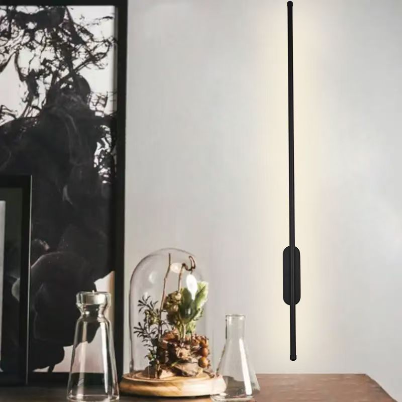 Lámpara de pared larga moderna simple dormitorio lámpara de cama lámpara de pared sala de estar sofá TV pared de fondo explosión transfronteriza